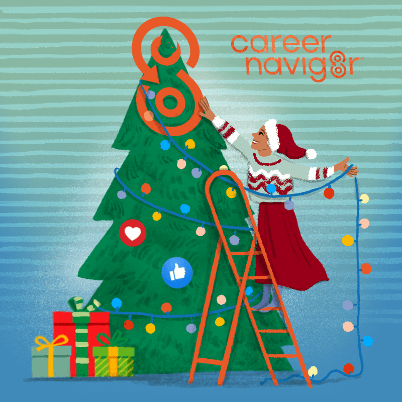 Reconsidering your career at Christmas - an illustration